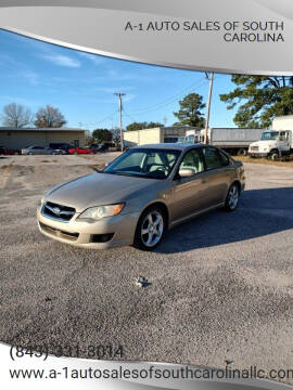 2008 Subaru Legacy for sale at A-1 Auto Sales Of South Carolina in Conway SC