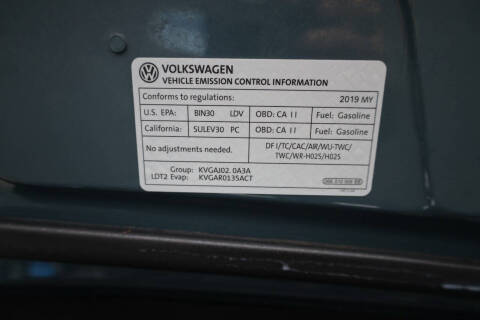 2019 Volkswagen Tiguan SE 4Motion