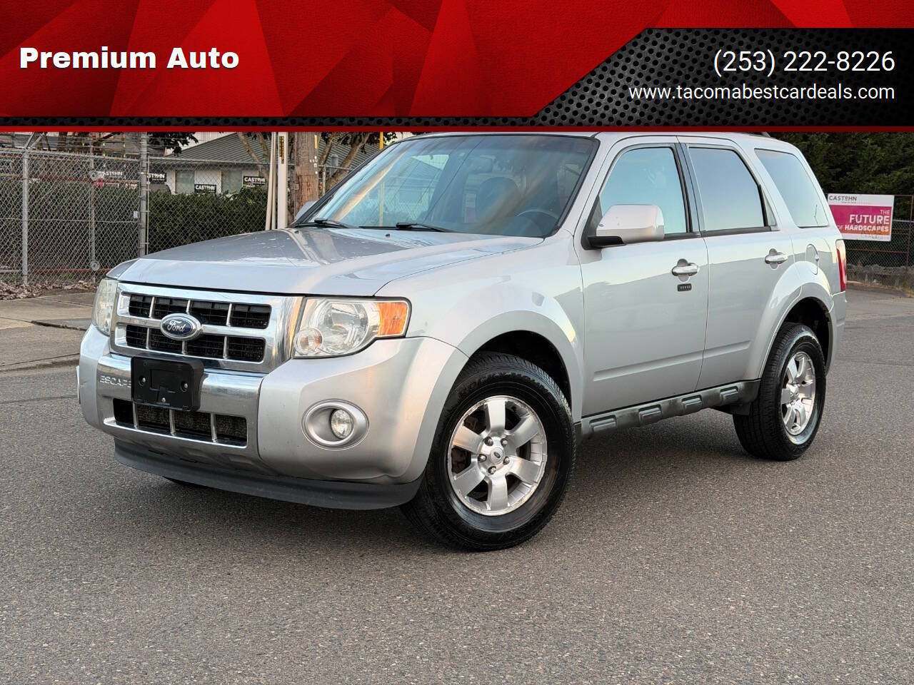 Silver 2012 Ford Escape Limited AWD Limited 4dr SUV 1