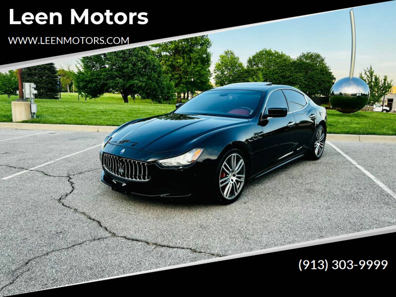 2014 Maserati Ghibli for sale at Leen Motors in Merriam KS