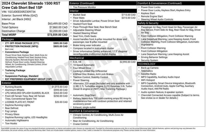 2024 Chevrolet Silverado 1500