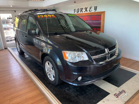 2013 Dodge Grand Caravan for sale at Forkey Auto & Trailer Sales in La Fargeville NY