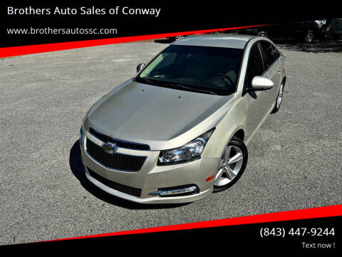 2015 Chevrolet Cruze for sale at Brothers Auto Sales of Conway in Conway SC