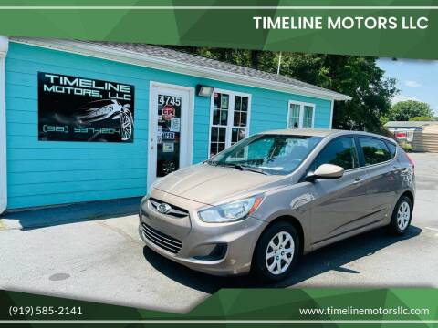 2012 Hyundai Accent for sale at Timeline Motors LLC in Clayton NC