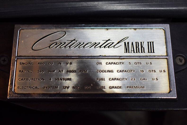 1971 Lincoln Continental