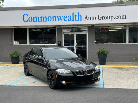 2013 BMW 5 Series for sale at Commonwealth Auto Group in Virginia Beach VA