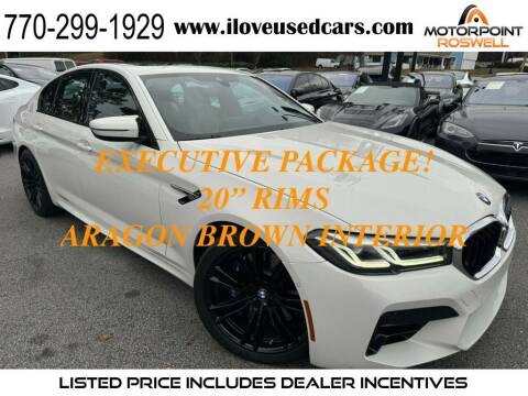 2022 BMW M5 for sale at Motorpoint Roswell in Roswell GA