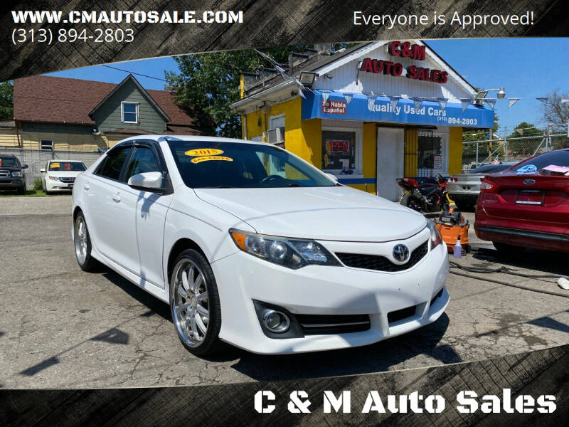 2014 Toyota Camry for sale at C & M Auto Sales in Detroit MI