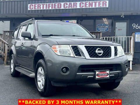 2008 Nissan Pathfinder for sale at CERTIFIED CAR CENTER in Fairfax VA
