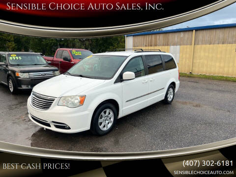 2011 Chrysler Town and Country for sale at Sensible Choice Auto Sales, Inc. in Longwood FL