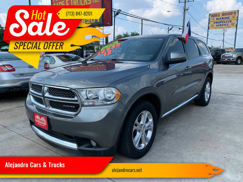 2012 Dodge Durango for sale at Alejandro Cars & Trucks Inc in Houston TX