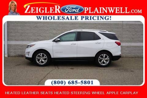 2018 Chevrolet Equinox for sale at Zeigler Ford of Plainwell- Jeff Bishop - Zeigler Ford of Lowell in Lowell MI