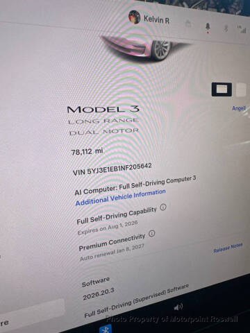 2022 Tesla Model 3 Long Range