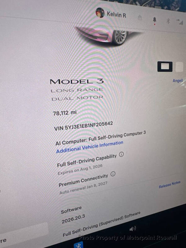 2022 Tesla Model 3 Long Range