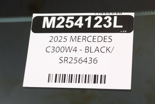 2025 Mercedes-Benz C-Class C 300 4MATIC