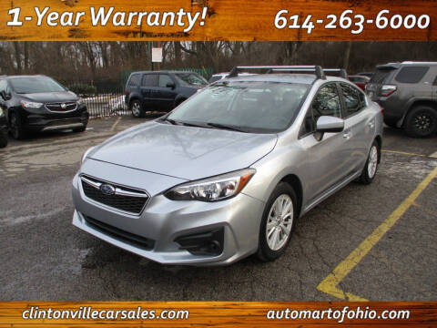2017 Subaru Impreza for sale at Clintonville Car Sales - AutoMart of Ohio in Columbus OH