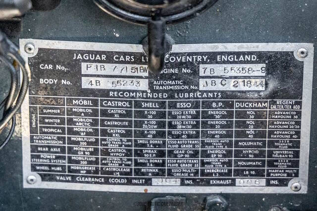 1965 Jaguar S-Type