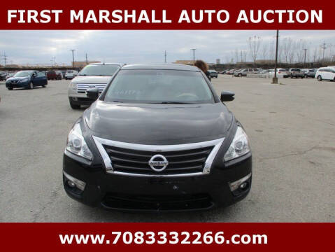 2013 Nissan Altima for sale at First Marshall Auto Auction in Harvey IL