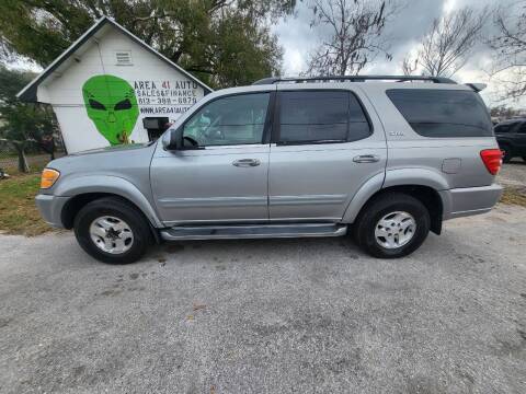 2004 Toyota Sequoia for sale at Area 41 Auto Sales & Finance in Land O Lakes FL