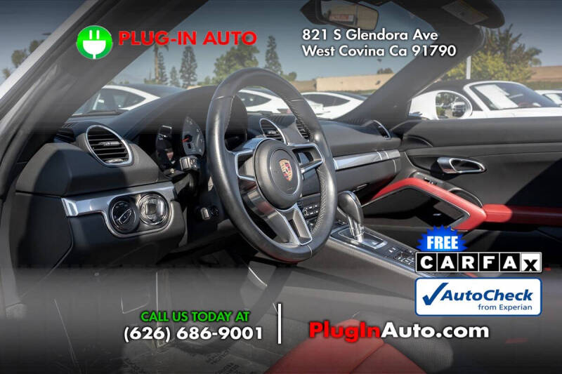 2018 Porsche 718 Boxster S