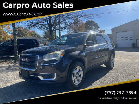 2014 GMC Acadia SLE-2