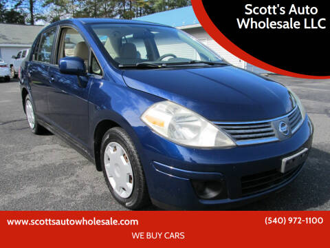2009 Nissan Versa for sale at Scott's Auto Wholesale LLC in Locust Grove VA