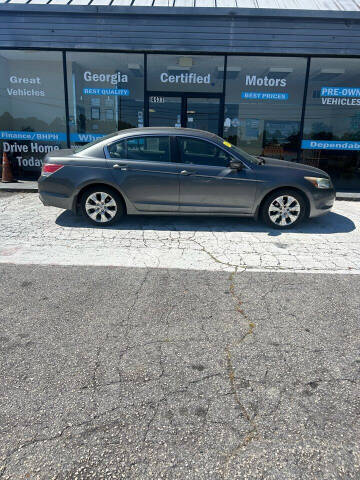 2010 Honda Accord for sale at Georgia Certified Motors in Stockbridge GA