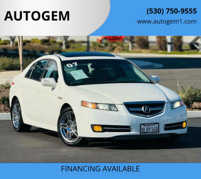 2007 Acura TL for sale at AUTOGEM in Davis CA