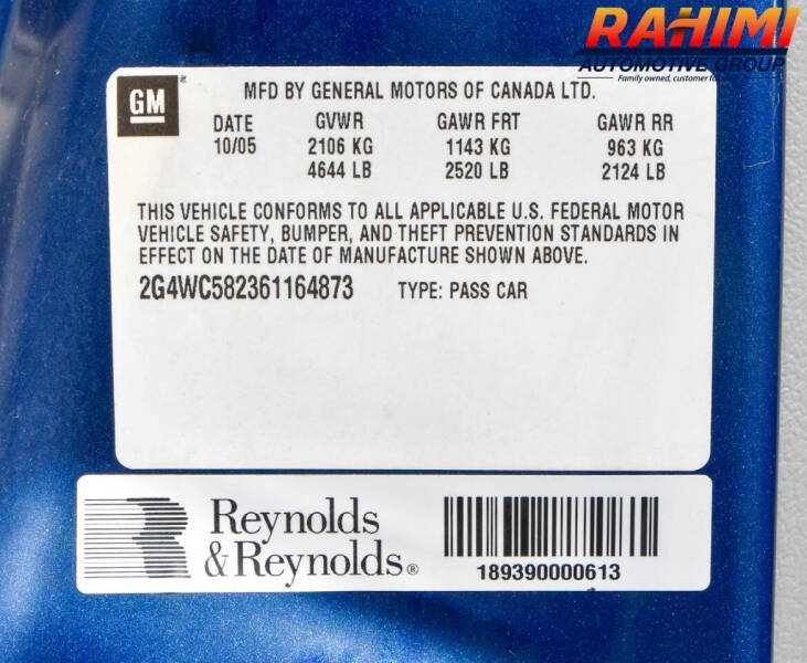 2006 Buick LaCrosse CX