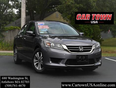 2013 Honda Accord for sale at Car Town USA in Attleboro MA