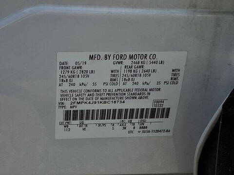 2019 Ford Edge SEL
