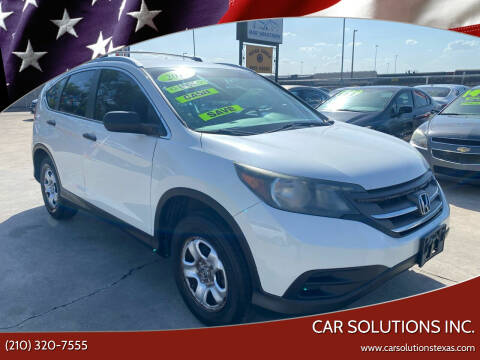2013 Honda CR-V for sale at Car Solutions Inc. in San Antonio TX