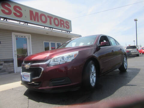 2015 Chevrolet Malibu for sale at Burgess Motors Inc in Michigan City IN