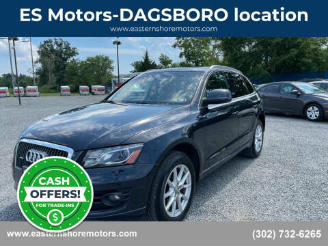 2012 Audi Q5 for sale at ES Motors-DAGSBORO location in Dagsboro DE