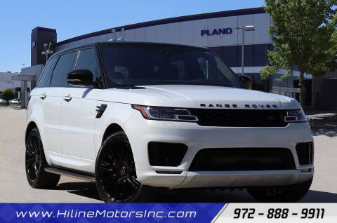 2019 Land Rover Range Rover Sport for sale at HILINE MOTORS in Plano TX