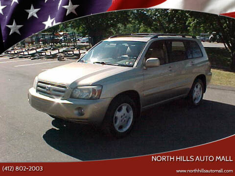 2006 Toyota Highlander for sale at North Hills Auto Mall in Pittsburgh PA