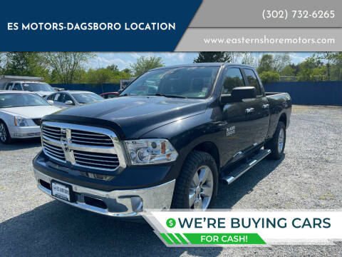 2018 RAM 1500 for sale at ES Motors-DAGSBORO location in Dagsboro DE