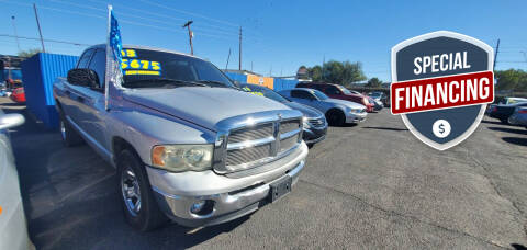 2003 Dodge Ram Pickup 1500 for sale at Juniors Auto Sales in Tucson AZ