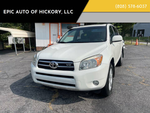 2007 Toyota RAV4 for sale at Epic Auto of Hickory, LLC in Hickory NC