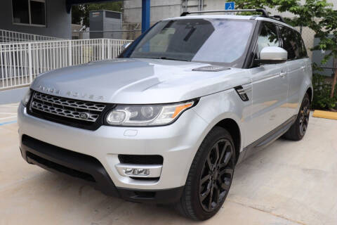 2017 Land Rover Range Rover Sport for sale at PERFORMANCE AUTO WHOLESALERS in Miami FL