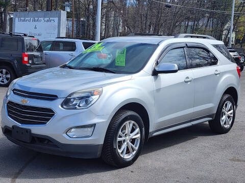 2016 Chevrolet Equinox for sale at United Auto Sales & Service Inc in Leominster MA