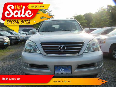 2005 Lexus GX 470 for sale at Balic Autos Inc in Lanham MD