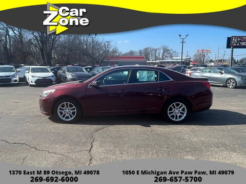 2015 Chevrolet Malibu for sale at Car Zone in Otsego MI