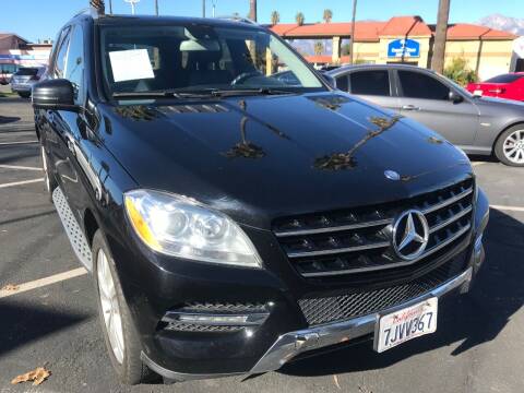 2015 Mercedes-Benz M-Class for sale at F & A Car Sales Inc in Ontario CA