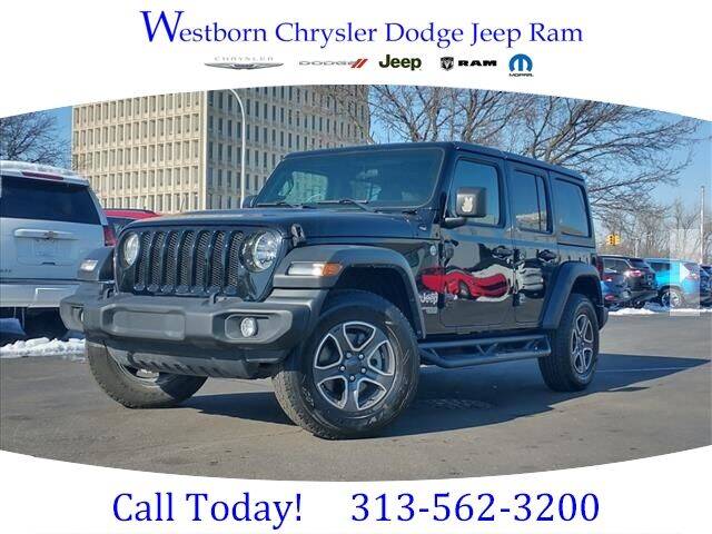 2020 Jeep Wrangler Unlimited for sale at WESTBORN CHRYSLER DODGE JEEP RAM in Dearborn MI