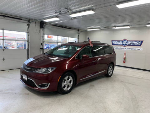 2017 Chrysler Pacifica for sale at Brown Brothers Automotive Sales And Service LLC in Hudson Falls NY