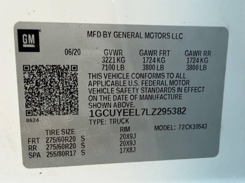 2020 Chevrolet Silverado 1500