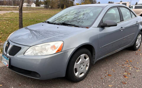 2007 Pontiac G6 for sale at MATTHEWS AUTO SALES in Elk River MN