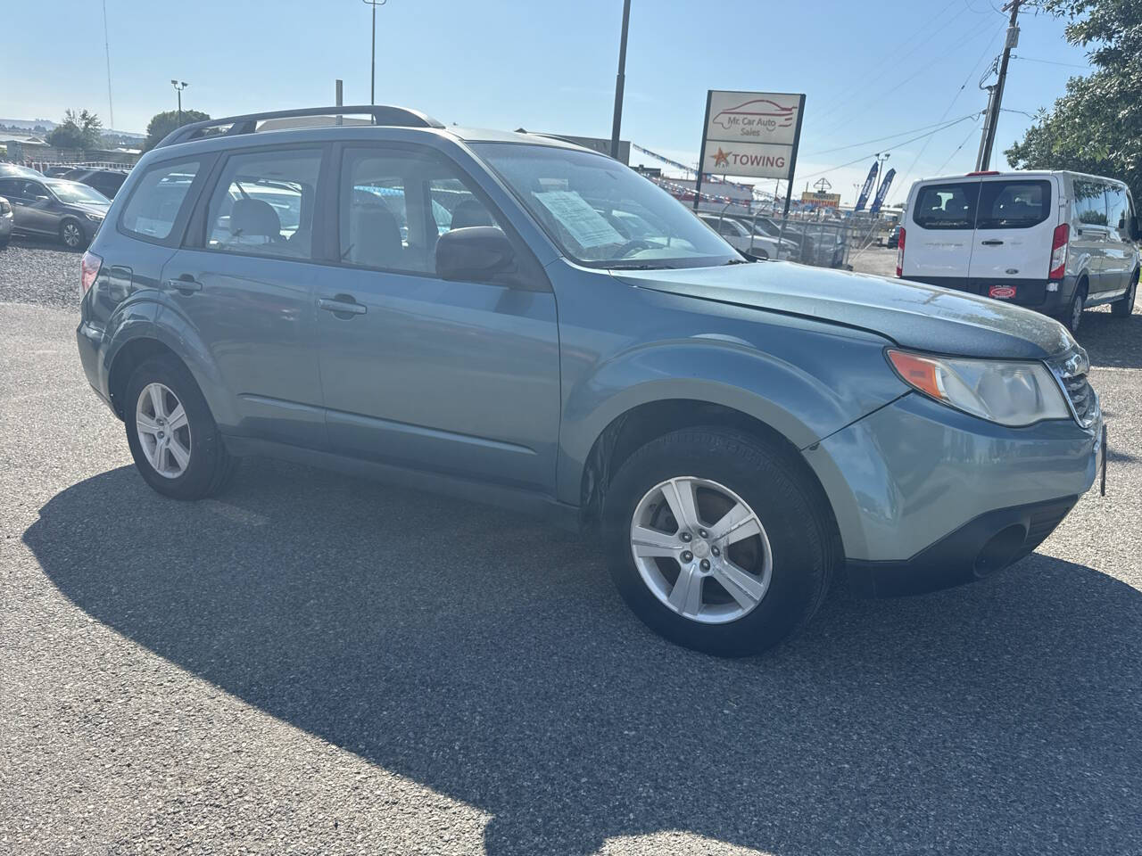 Lt. Green 2010 Subaru Forester 2.5X AWD 2.5X 4dr Wagon 4A 1