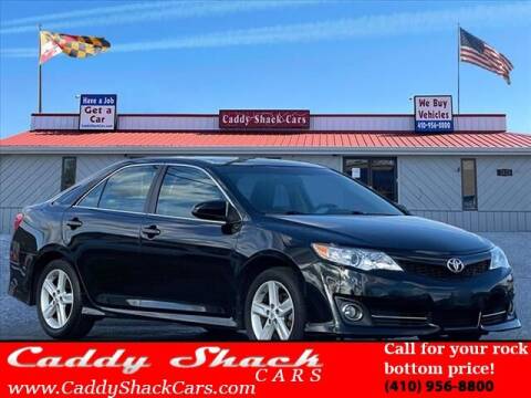 2012 Toyota Camry for sale at CADDY SHACK CARS in Edgewater MD
